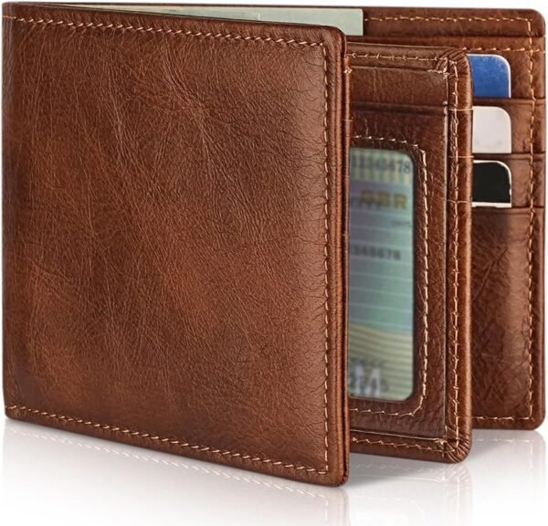 Leather Bifold Wallet